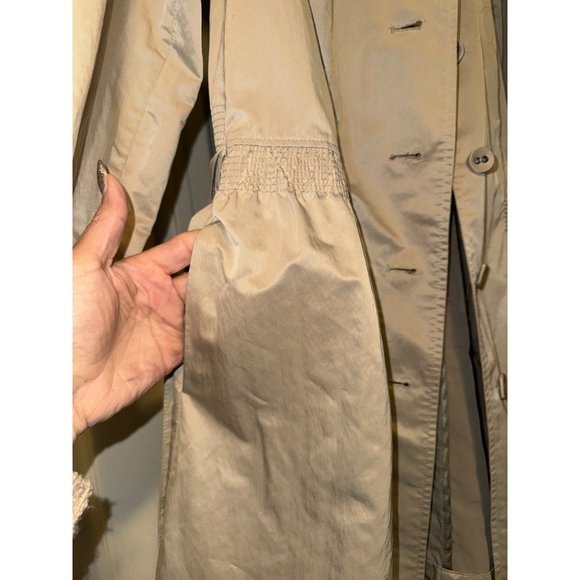 J. Jill tan trench coat size small - Picture 7 of 8